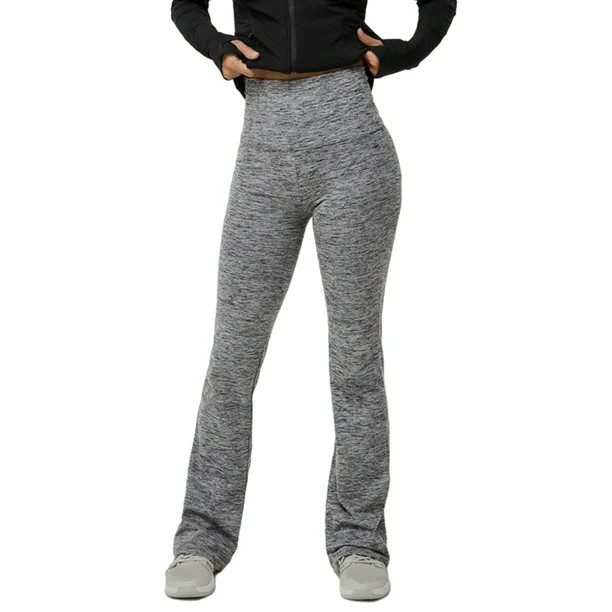 Colisha Bootcut Pants Lady Gray Yoga Bottom Soft Stretch Flares Casual Active Comfy Long Trousers... | Walmart (US)