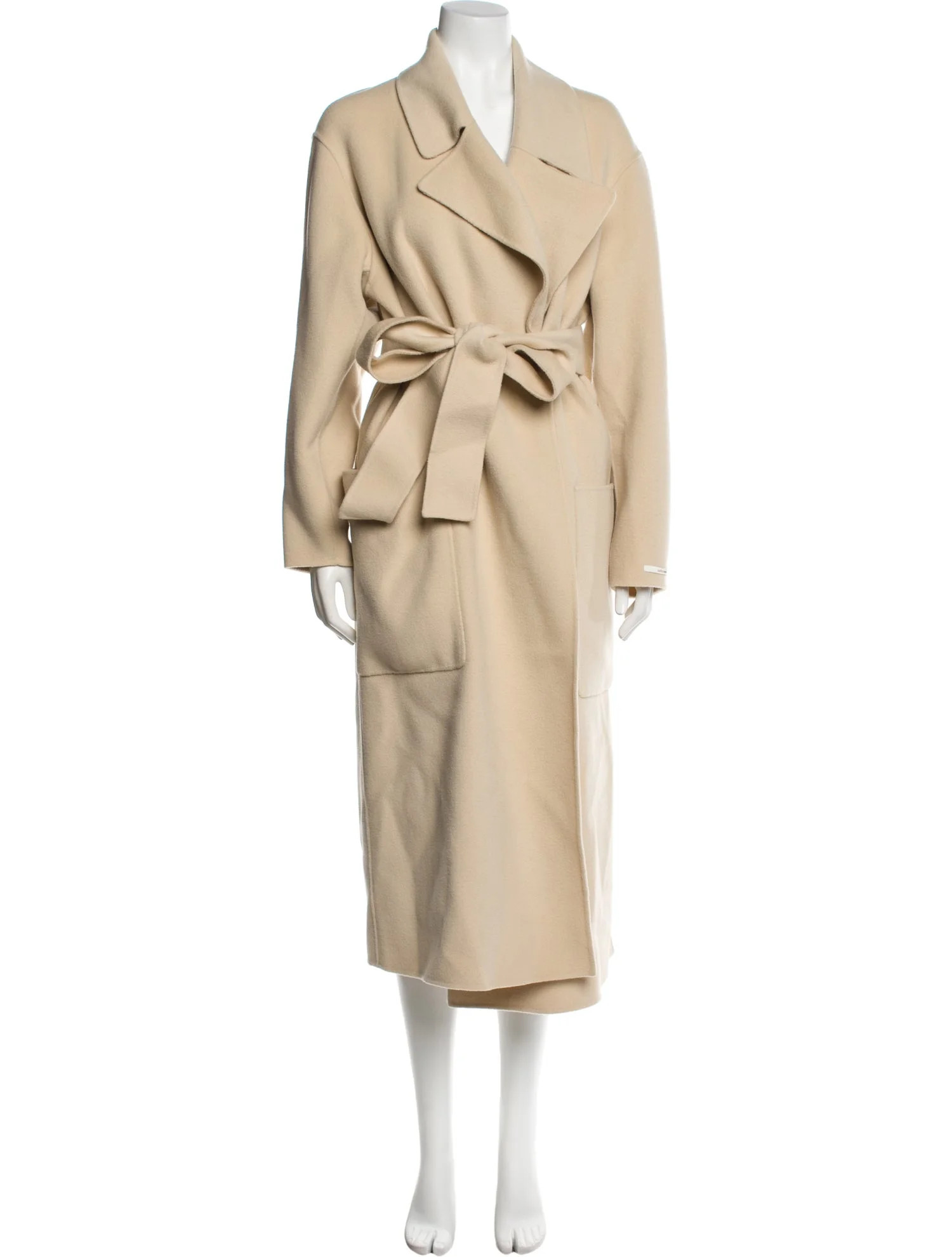 Virgin Wool Trench Coat w/ Tags | The RealReal