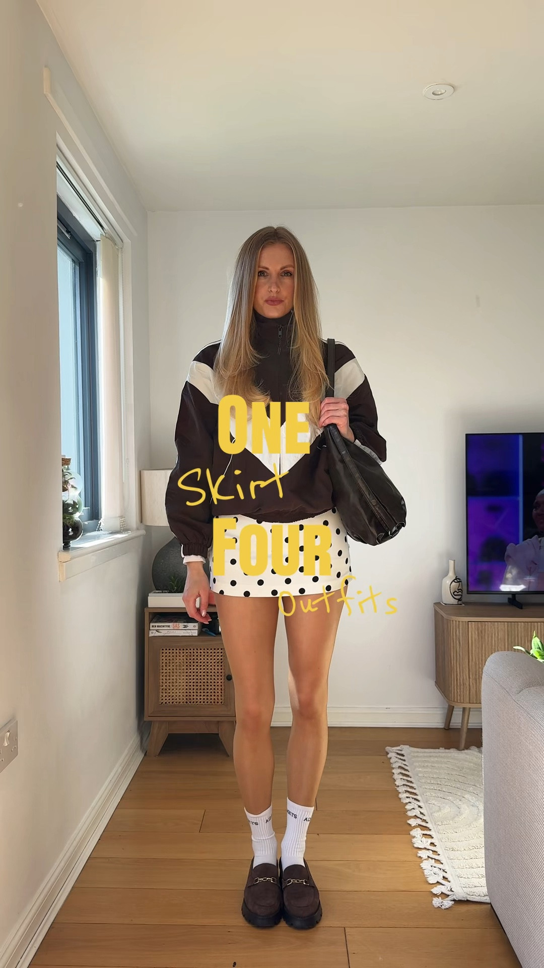 Polka dot mini skirt outfit inspo for spring 🤍🖤

#miniskiroutfits#springoutfits#ootd#fashion#bershka

#LTKspring #LTKdresses #LTKuk