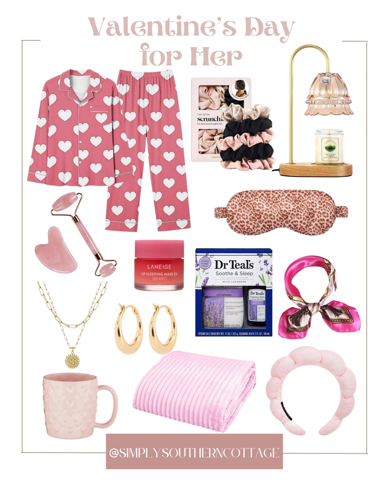 Valentine’s Day Gifts for your girlfriends! 
Galentine’s, Valentine’s Day, Gift Ideas, Lip Mask, Bubble Bath, Pajamas, Cozy, Gift Guides 

#LTKfindsunder50 #LTKSeasonal #LTKGiftGuide