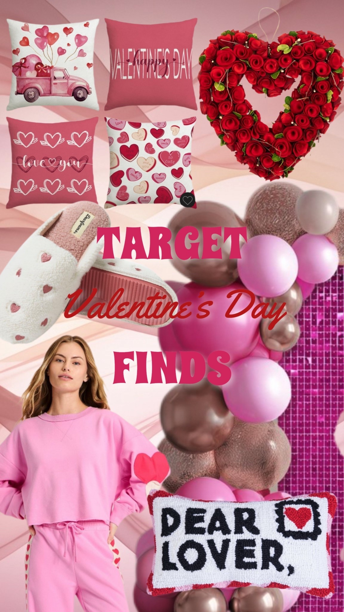 Target said “Happy Valentine’s Day” and I said “add to cart” 💗
• heart wreaths
• cozy pillows + backdrops
• cloud-soft slippers
• outfits for date night or couch plans
All the love-month finds in one spot.


#LTKSaleAlert #LTKHome #LTKFindsUnder50