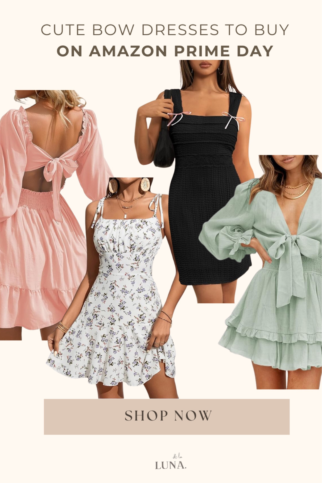
Elevate Your Summer Style with Bow Coquette Dresses

Explore our curated collection of bow coquette dresses, perfect for picnics, casual outings, or special occasions. Embrace feminine charm and effortless style this summer. Find your favorite look and shop now!

#LTKSummerSales #LTKWedding #LTKSaleAlert