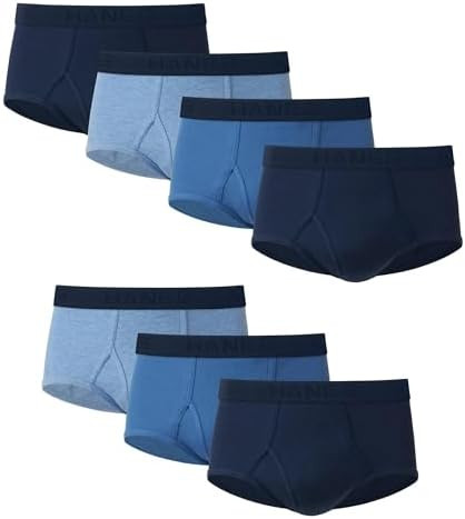 Hanes Men's Underwear Briefs Pack, 7-Pack, Moisture-Wicking Underwear for Men, Everyday Briefs | Amazon (US)