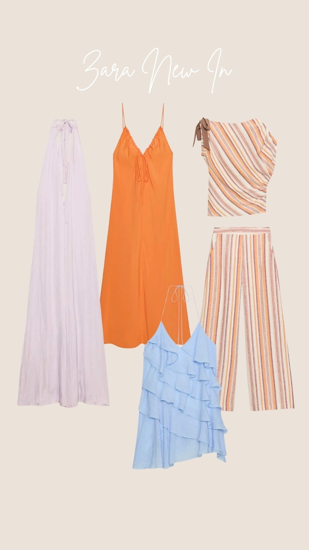 Zara new in selects 

Dresses summer style

#LTKsummer #LTKdresses