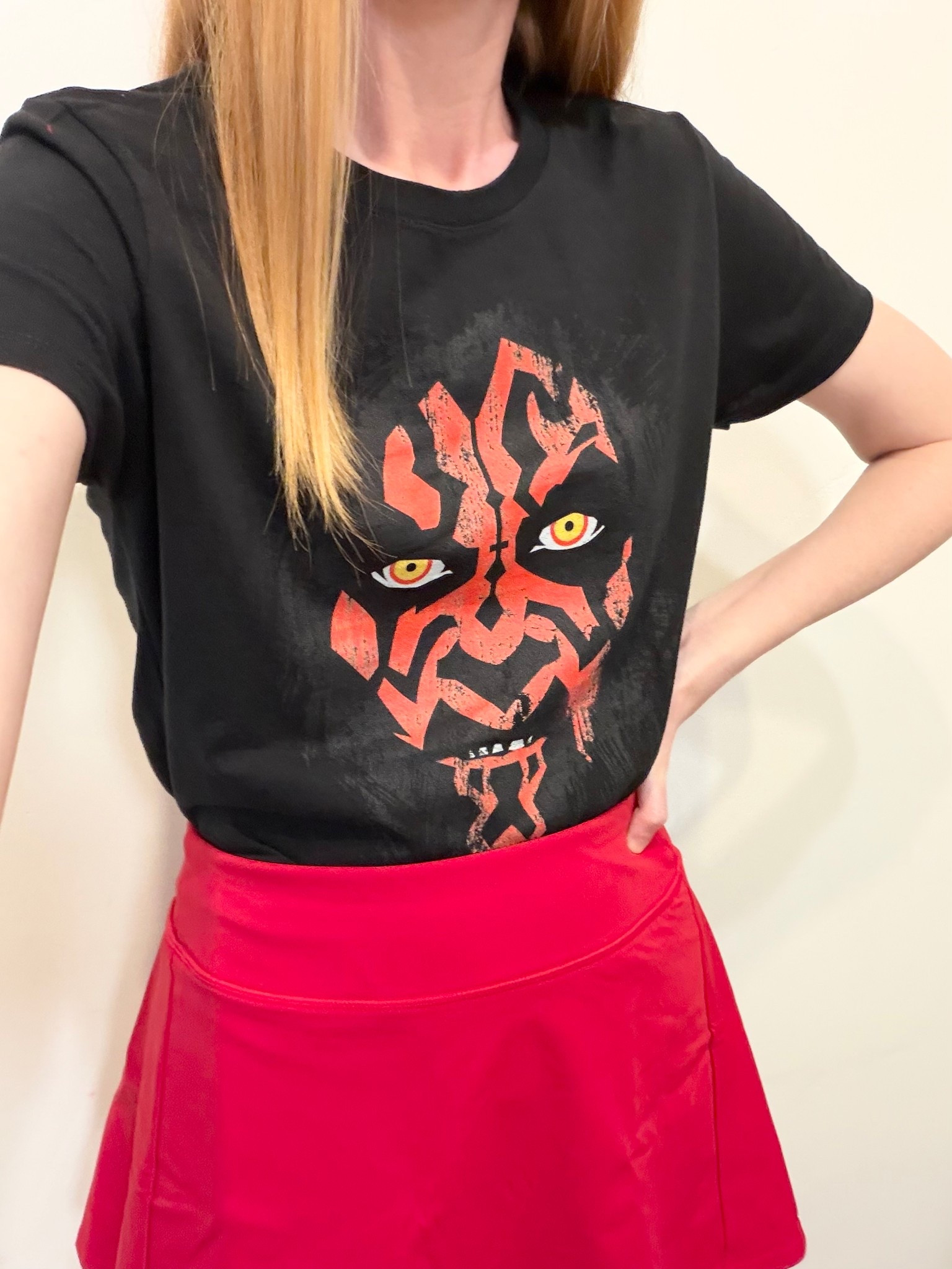 My Darth Maul outfit with a graphic tee and red skort! I’m loving the new Maul show on Disney+!

#LTKgrwm #LTKootd #LTKdayinmylife