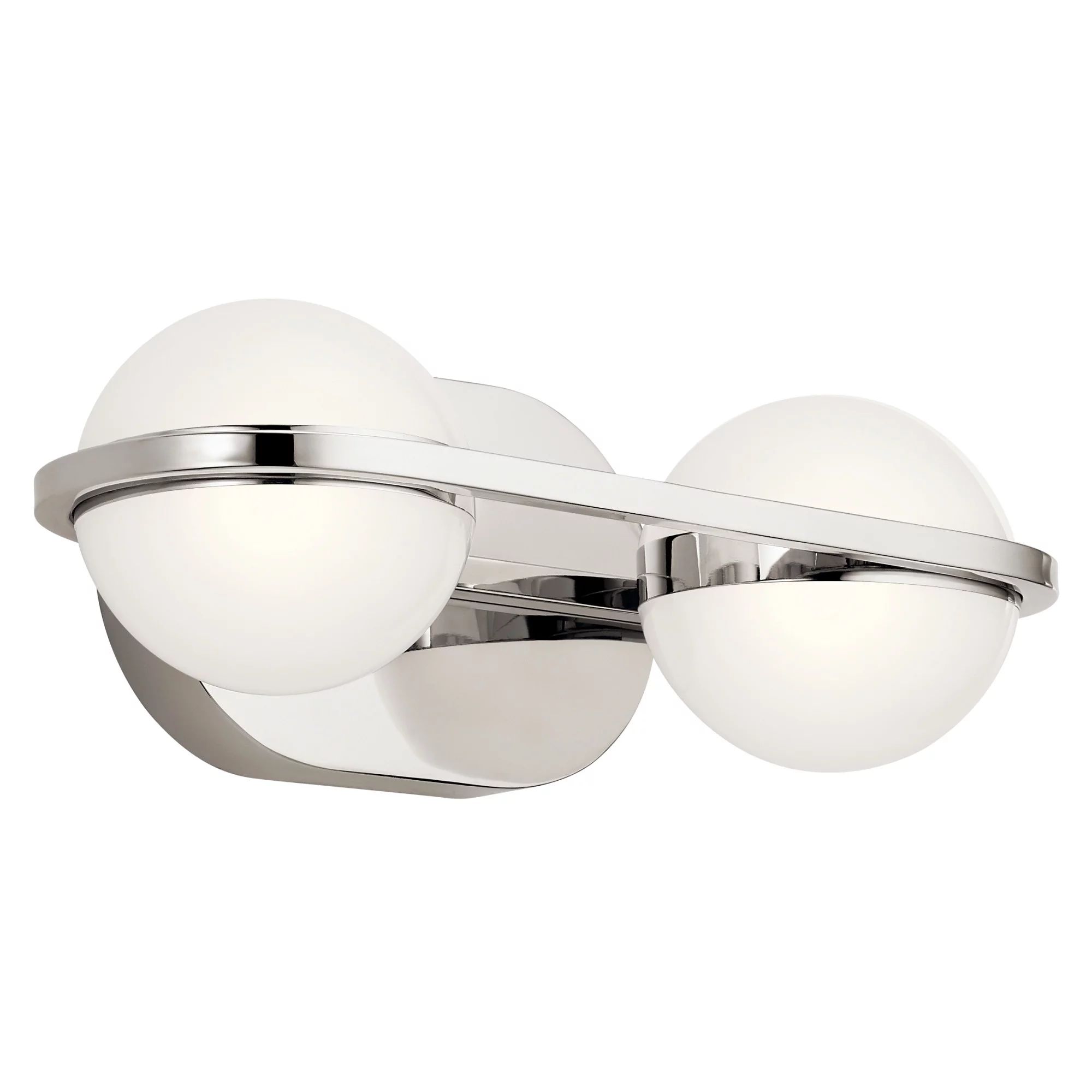 Kichler 85091 Brettin 2 Light 14" Wide Led Bathroom Vanity Light | Walmart (US)