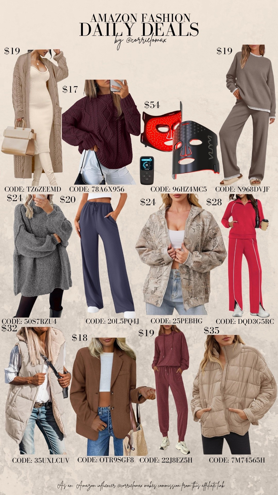 Daily promo codes!! Helpful shopping hints on my Instagram @corrielomax :)

Happy shopping! XO

#LTKFindsUnder100 #LTKFindsUnder50 #LTKSaleAlert