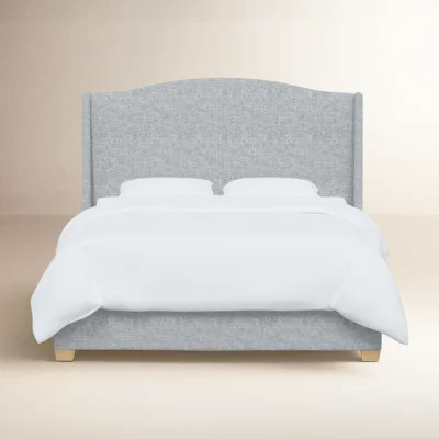 Allis Upholstered Wingback Bed | Wayfair North America
