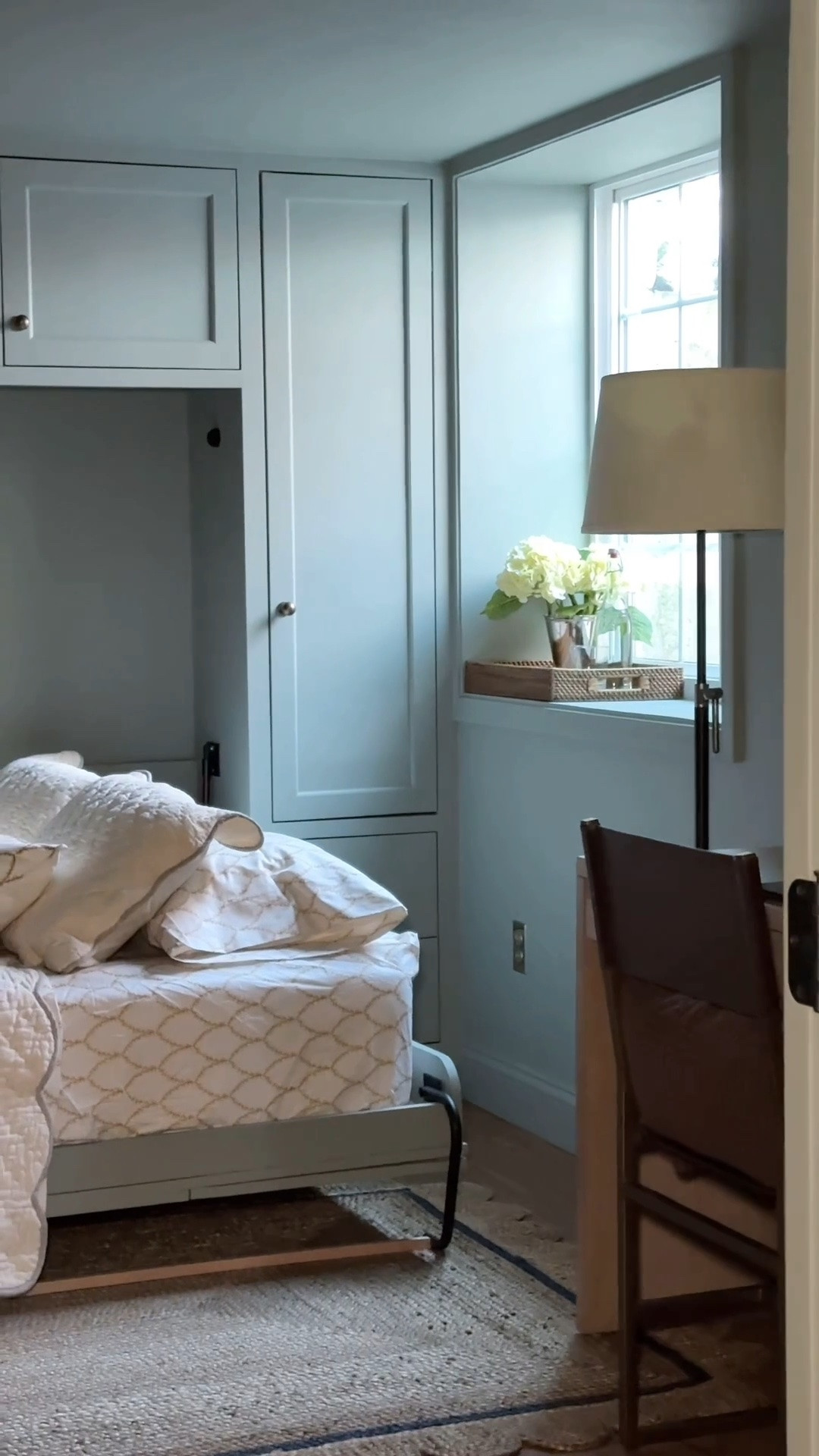 Our guest bedroom with built-in cabinets + murphy bed. You can visit my blog www.patticakewagner.com and search “murphy bed” for the tutorial.

#LTKHome