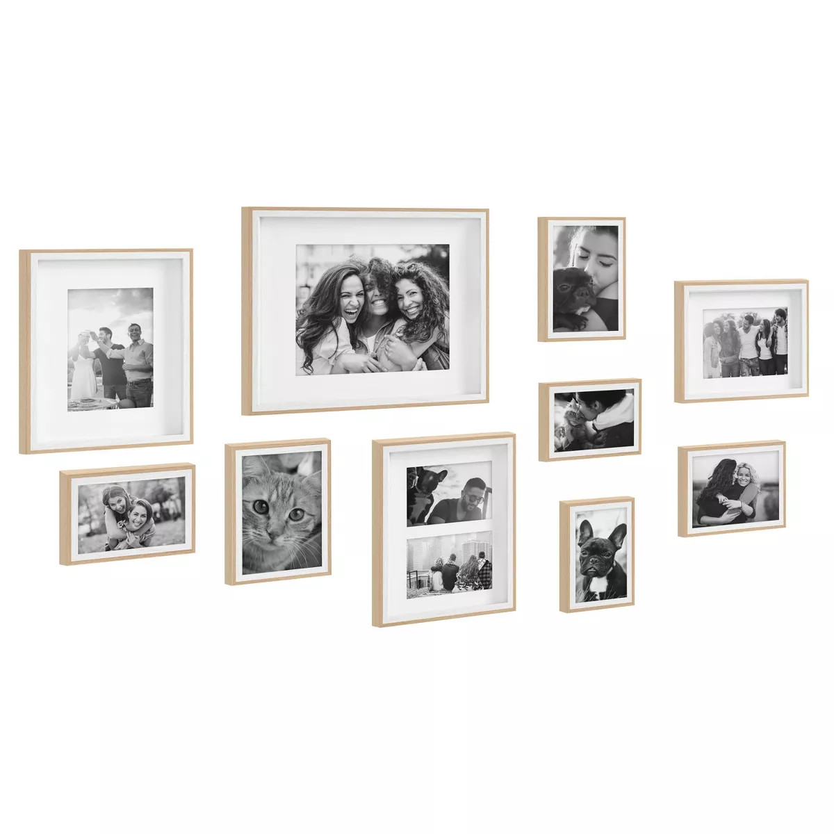 Kate & Laurel All Things Decor (Set of 10) Gibson Wall Photo Frames | Target