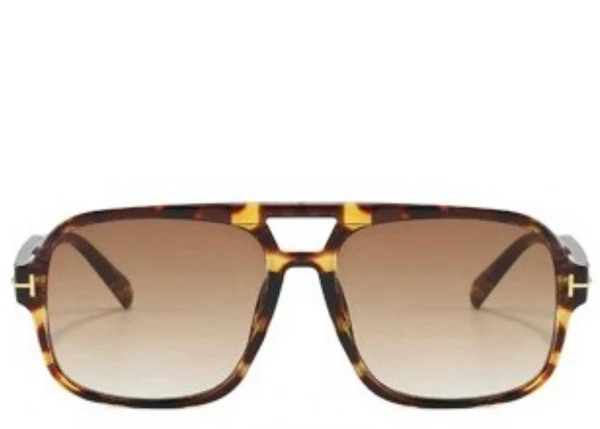 Dallas Leopard Brown Tint Sunglasses | Jewel Boutique