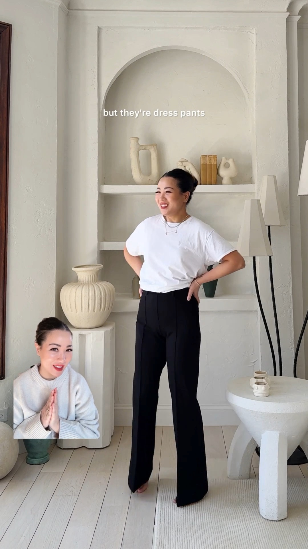 Under $45 - Affordable flattering dress pants! Midsection and petite friendly as well 💯 The stretch and comfort of yoga pants coupled with a timeless classic silhouette. The material is substantial (not thin at all), it’s wrinkle resistant (travel friendly) and works great dressed up or down. 

For size reference, I’m 5 ft 115 pounds and wearing an XS, inseam 30”. Linking the same pants in a few colors - black, brown and navy.

#LTKPetite #LTKgrwm