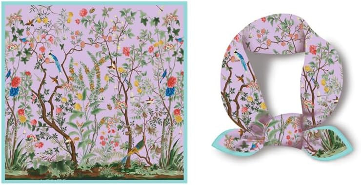 Neck Scarf For Women Silky 21" Square Head Scarves Wraps Hair Bandanas Scarfs Fashion Handbag Acc... | Amazon (US)