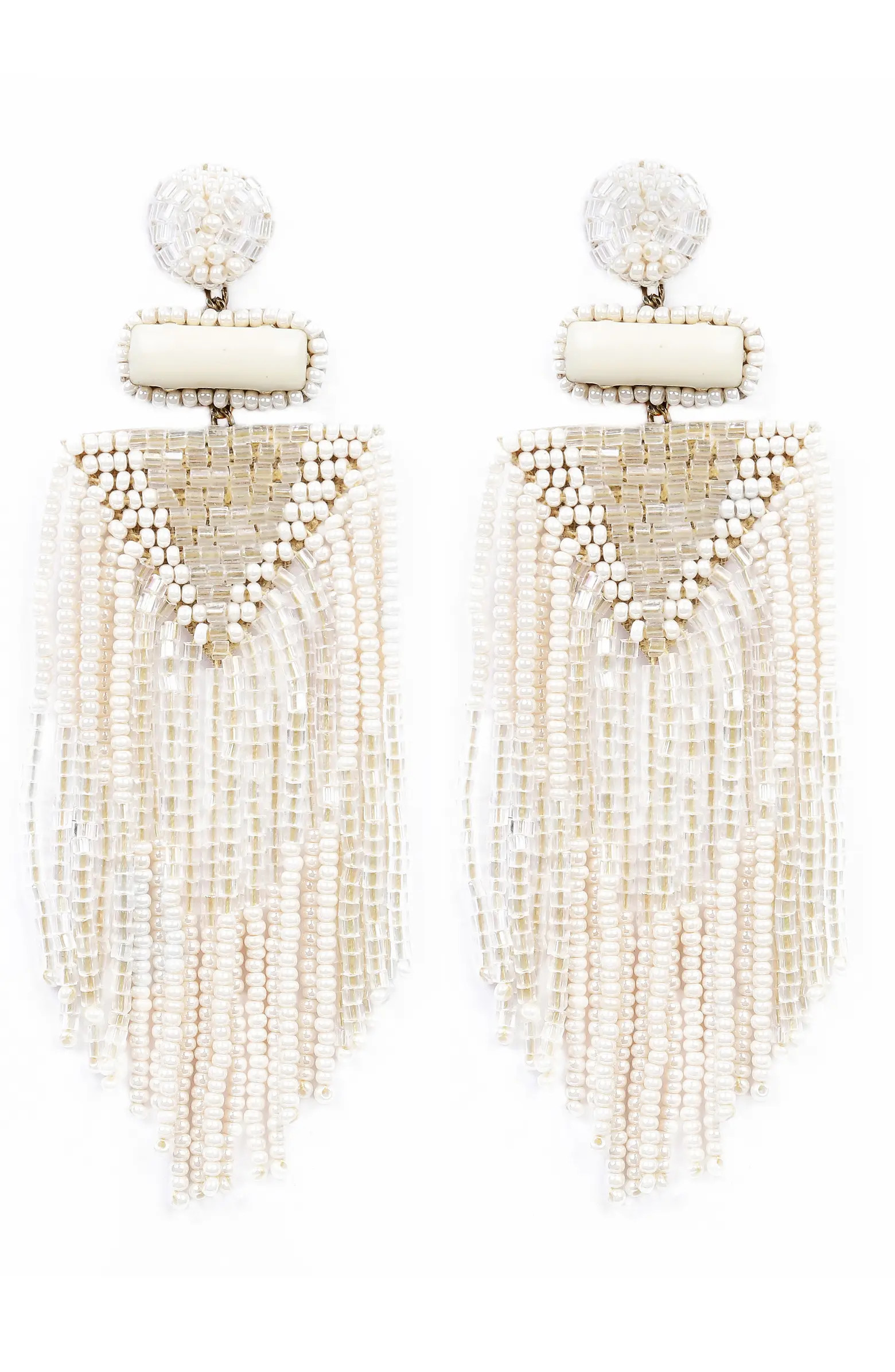 Jody Beaded Tassel Earrings | Nordstrom