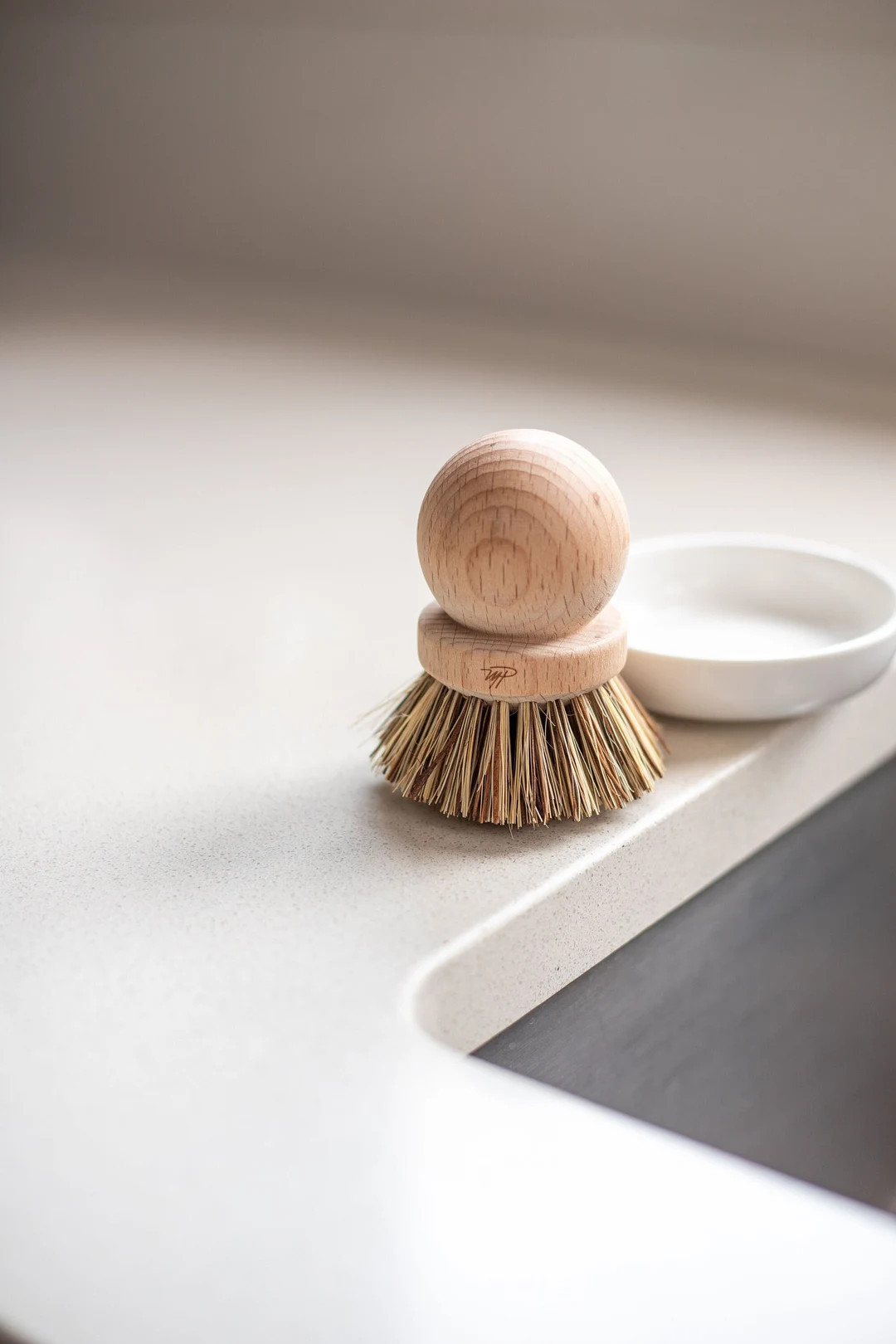 Personalise Beechwood Pot Scrub: Eco Friendly Wooden Dish Brush - Etsy | Etsy (US)