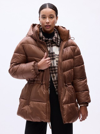 ColdControl Max Relaxed Long Puffer Coat | Gap Factory