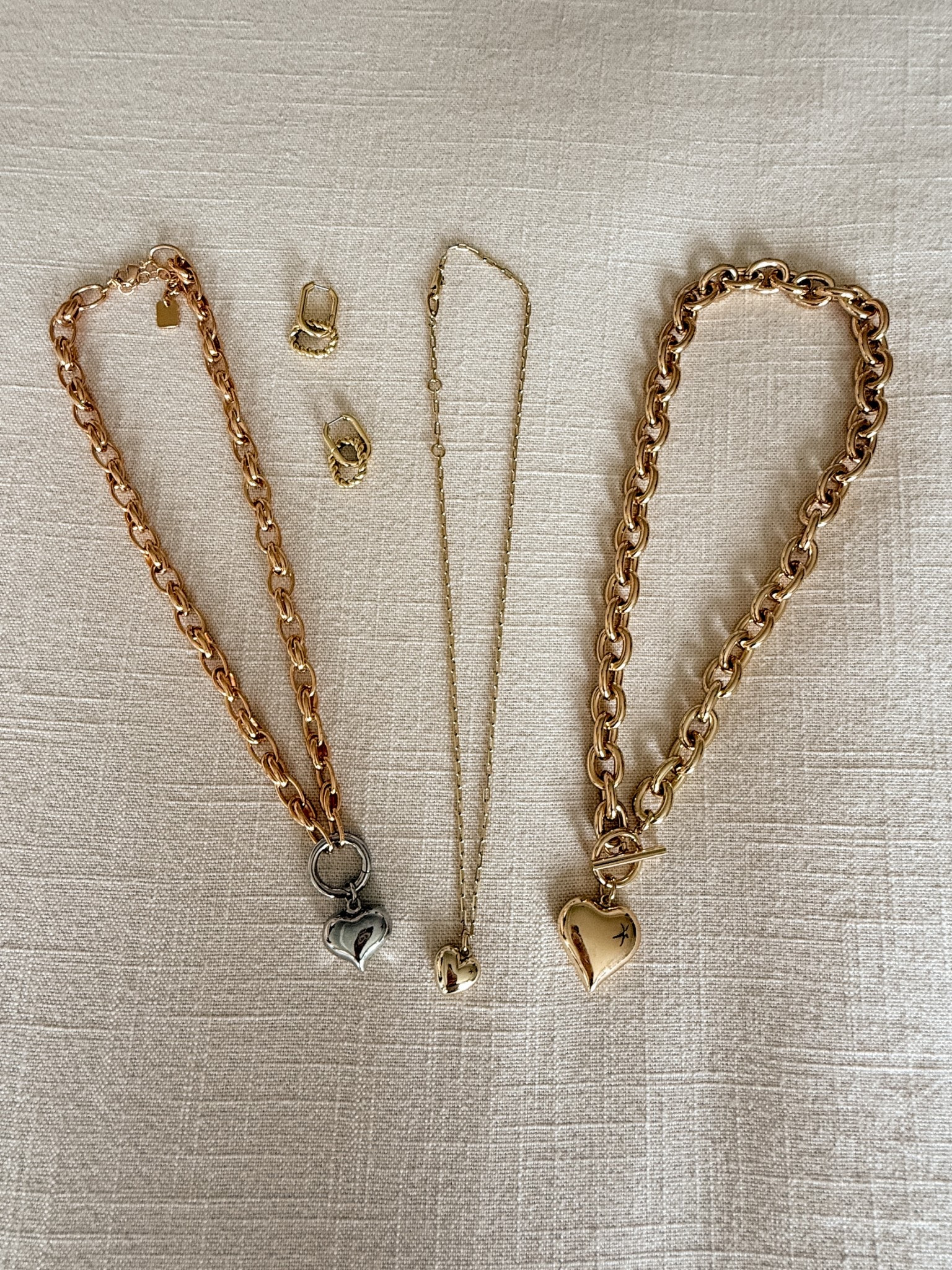 My go to necklaces and earrings  

#LTKStyleTip #LTKOver40 #LTKFindsUnder50