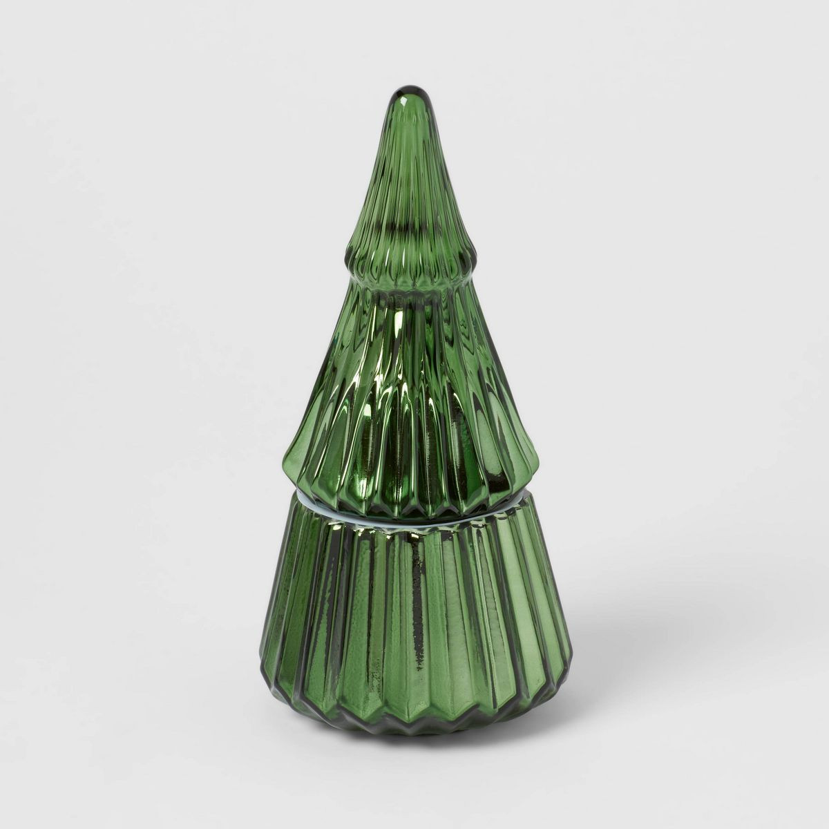 8oz Green Glass Figural Tree - Threshold™ | Target