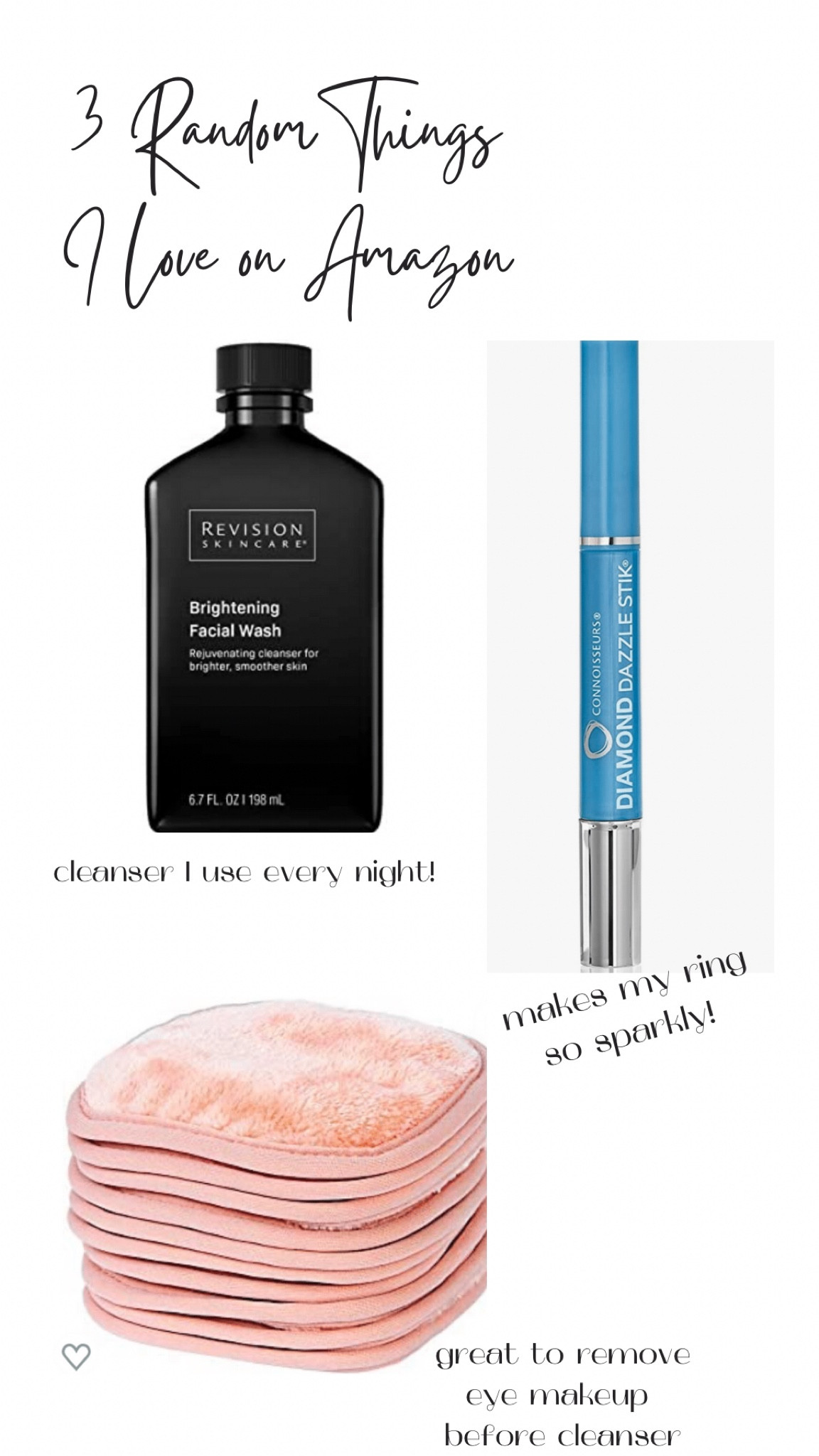 3 things I love on Amazon // skincare // beauty find 

#LTKunder50 #LTKbeauty #LTKGiftGuide