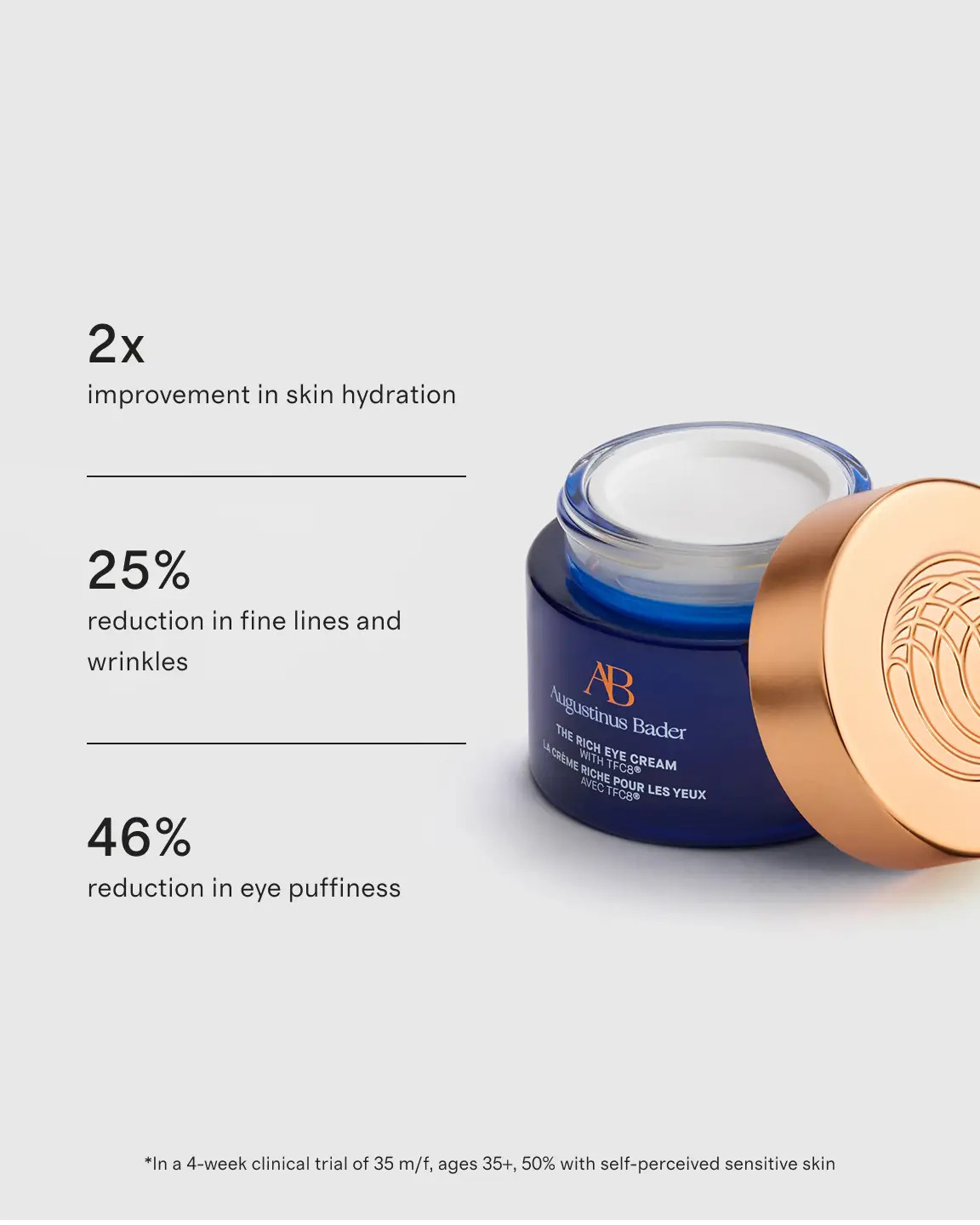 The Rich Eye Cream by Augustinus Bader in No Color | Quince