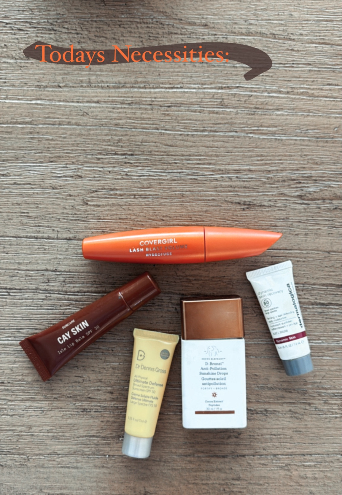 Boat Day Necessitates: 
Waterproof Mascara | Bronzing Drops so your Sunscreen doesn’t washout your Face | Dermalogica Sunscreen Moisturizer for your Chest and Hands | Dr. Gross for your Face, Neck and Ears | Cay Skin Lippy with Sunscreen 

#LTKBeauty #LTKTravel #LTKActive