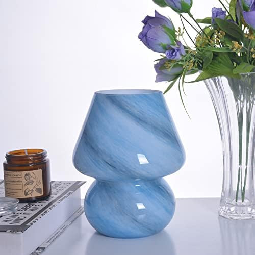 Mushroom Lamp, Anykonio Planet Series Glass Dimmable 2200/3000/5000K Mushroom Light Night Light Besi | Amazon (US)