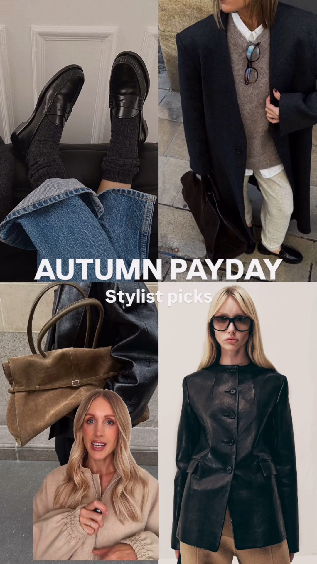 Autumn Payday Picks 🍂

The pieces on my autumn wardrobe wish list right now - all easy to wear, but with that elevated, understated feel I’m after.

👜 Zebra print handbag - the statement texture that makes even a simple outfit feel considered.

🤎 COS cashmere jumper - very The Row inspired; simple, soft and beautifully minimal.

🖤 Collarless jacket - look for a mandarin-style blazer or a leather version with a cinched waist for that sculptural shape.

👞 Croc-print loafers - the classic loafer, but with enough texture to add interest.

Shop all my picks below ⬇️  

#capsulewardrobe

#LTKuk #LTKautumn #LTKstyletip