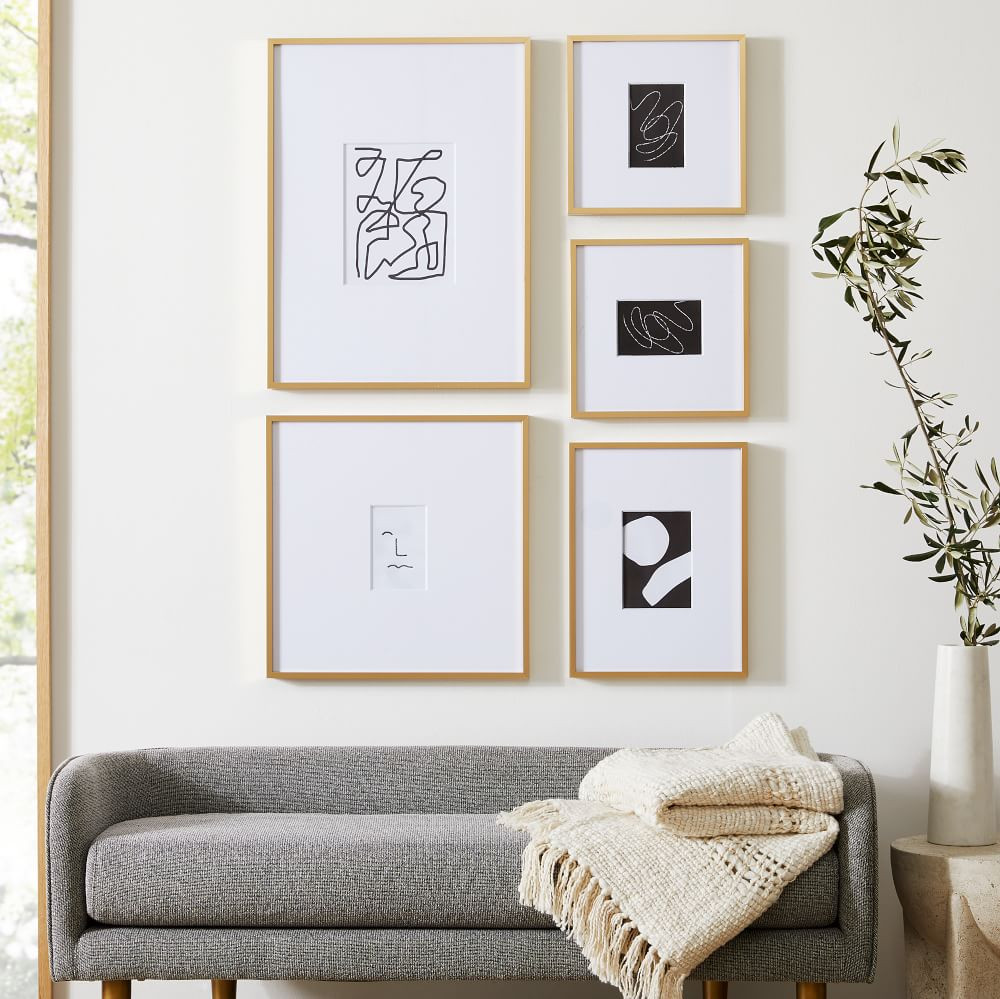 The Small-Space Classic Gallery Frames Set (Set of 5) | West Elm (US)