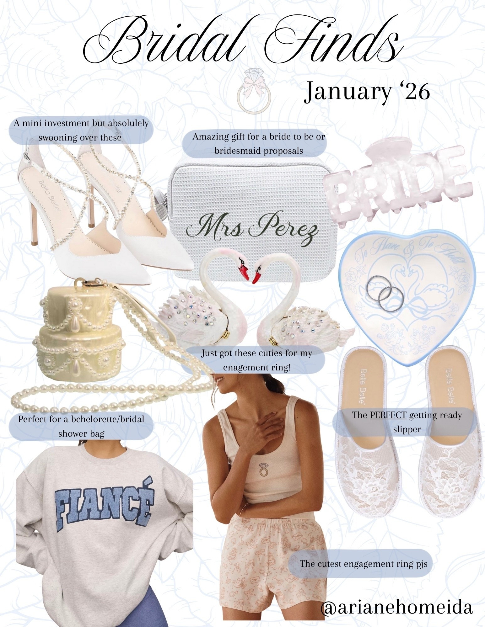 January 2026 Bridal Finds 🦢💍👰🏻‍♀️

Amazon Bridal Finds
Amazon Finds
Bridal 
2026 Brides
2027 Brides 
Bridal Gift
Bridal Shower Gift
Brides 
Bridal Style
Fiancé
Fiancée 
Future Mrs 
Bridal 
Bridal Accessories
Bridal Sweaters 

#LTKWedding