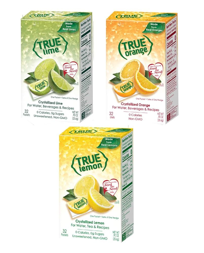 True Lemon Kit Lemon,Orange,Lime 32ct each | Amazon (US)