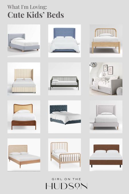 Kid’s beds, bedroom furniture, upholstered bed, twin 
 bed, queen bed

#LTKfamily #LTKsalealert #LTKhome