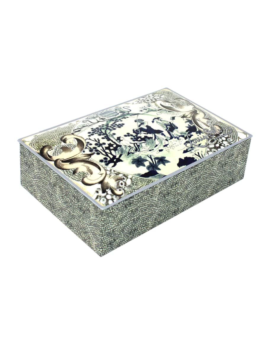 Louis Sherry Designer Collection John Derian Eastern Plate Truffle Tin | Neiman Marcus