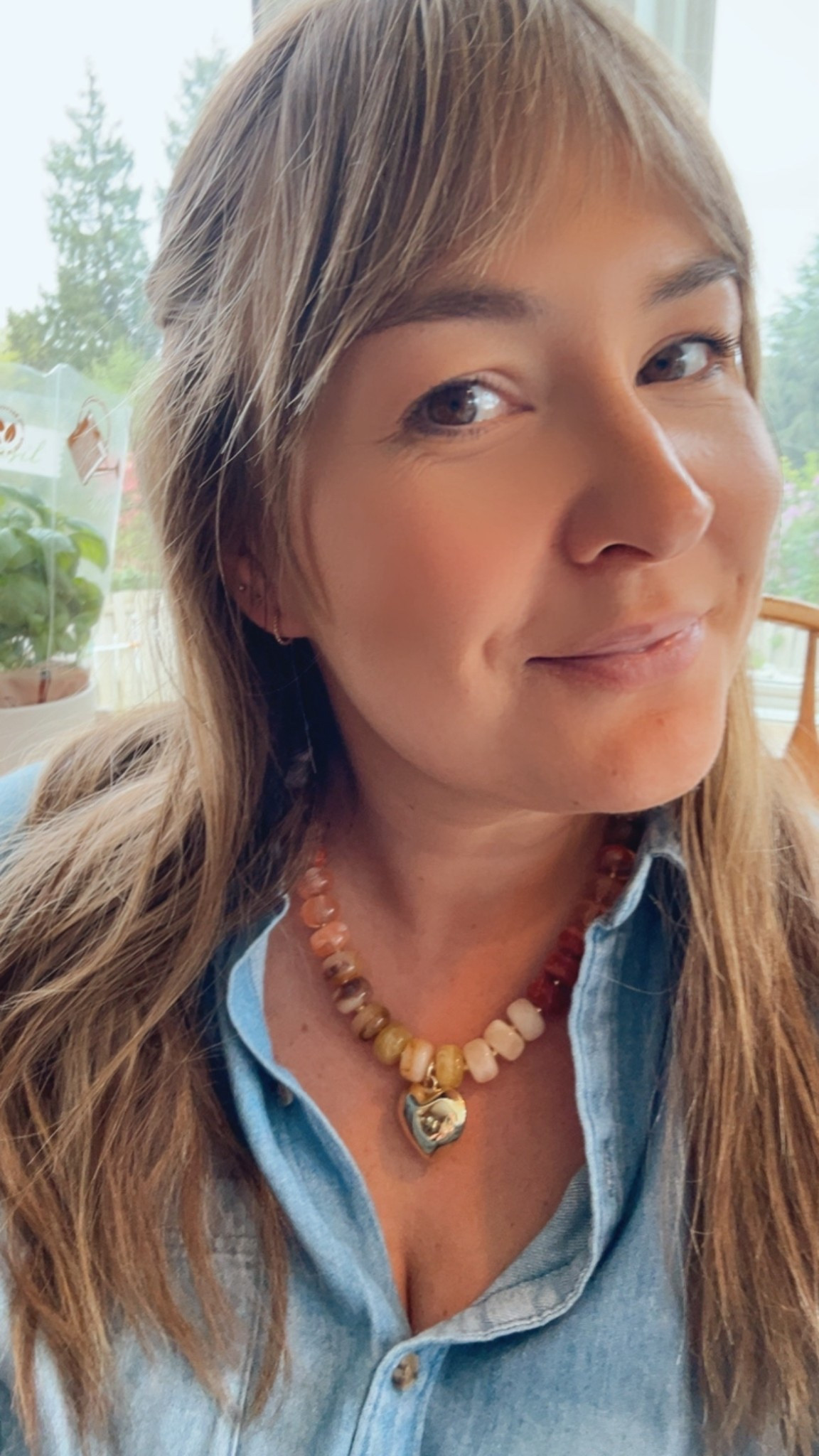 Loving adding a chunky colorful necklace to my outfits lately! Easy & cheap way to add a little dopamine 

#LTKmomlife #LTKootd #LTKMidsize