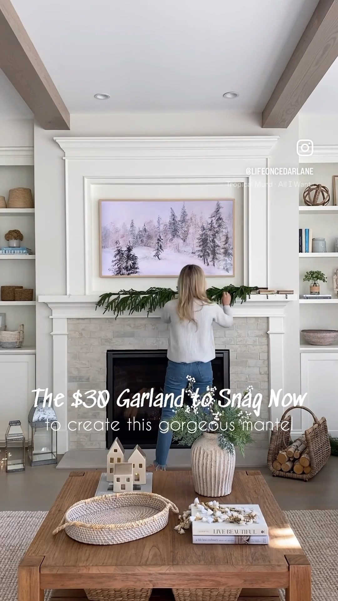 Run this best selling Norfolk pine garland is on sale for under $30! 

#christmasdecor #fauxgarland

#LTKHoliday #LTKVideo #LTKhome