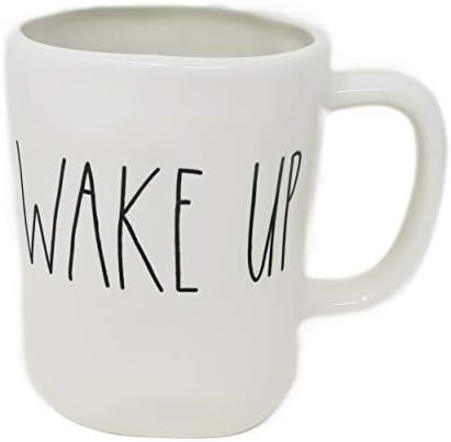 Rae Dunn By Magenta WAKE UP Ceramic LL Coffee Tea Mug | Amazon (US)