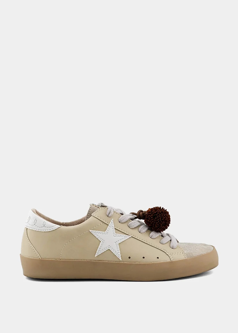 Peggy Bone Star Sneaker | Women's Casual Sneakers | SHUSHOP