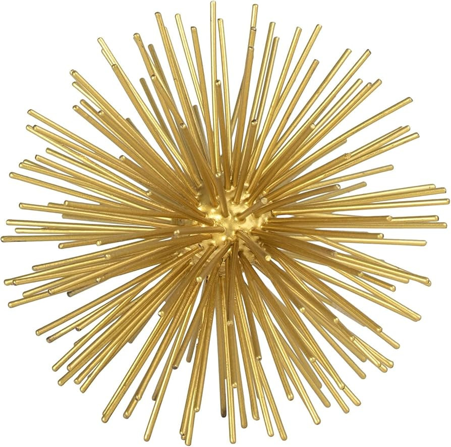 Torre & Tagus 901918A Spike Decor Sphere Small, Gold | Amazon (US)
