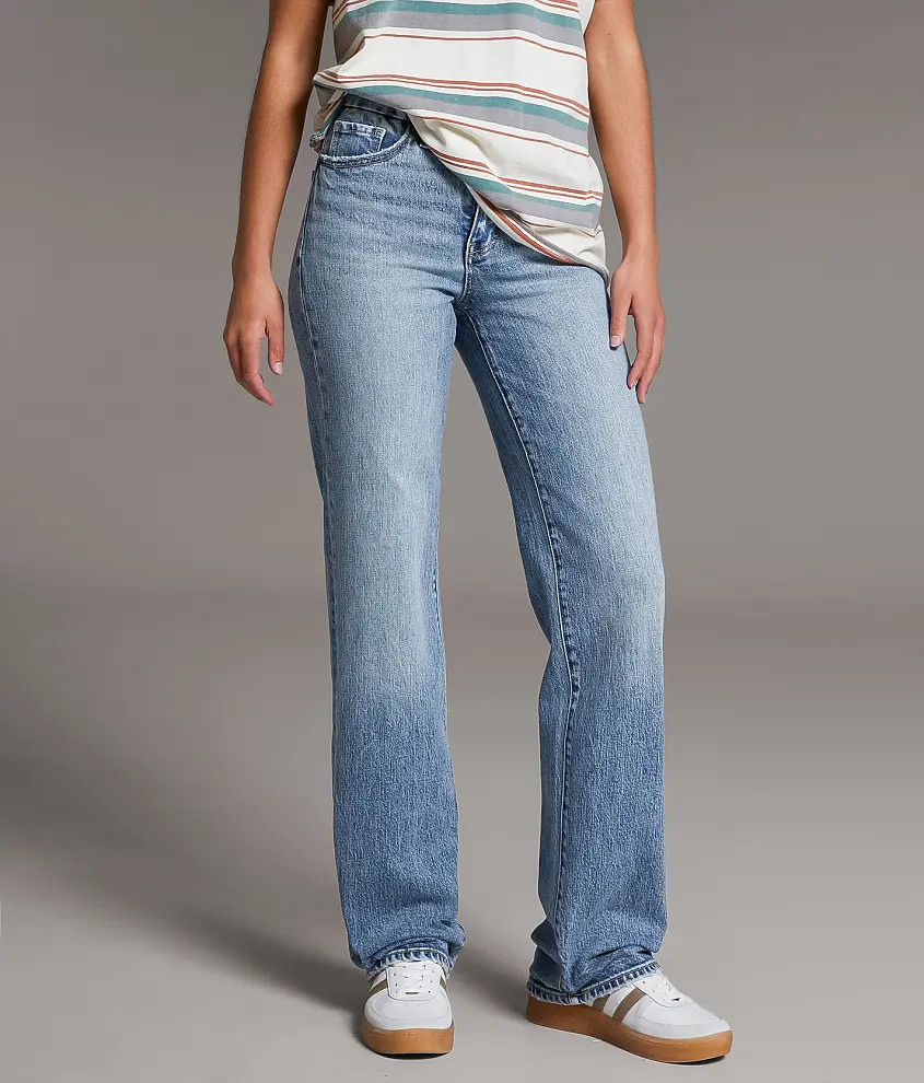 Billie Classic Straight Stretch Jean | Buckle