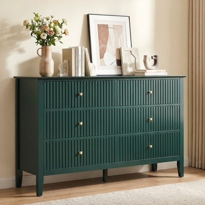Modern Fluted 6-Drawer Dresser | Target