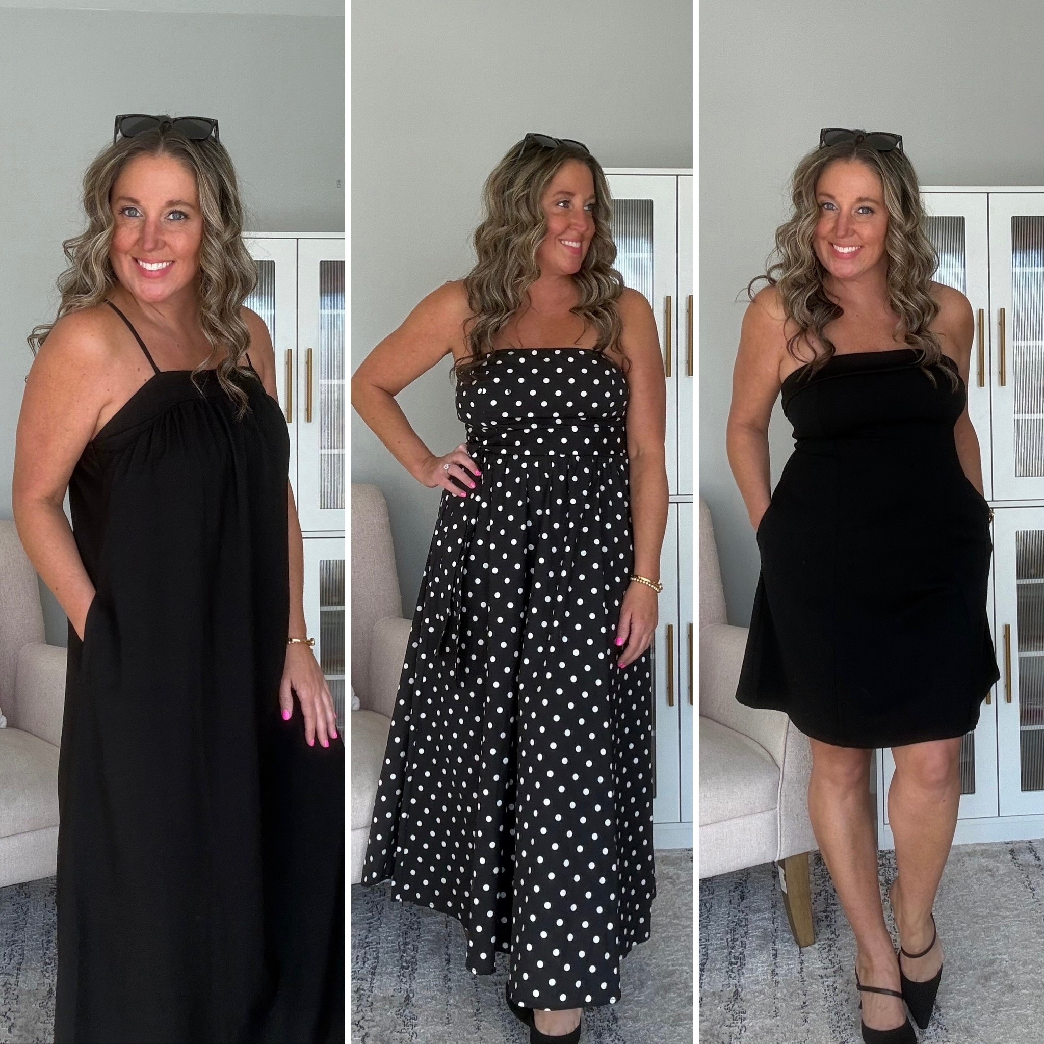 New Sring Arrivals🖤🤍

Simple little black dresses are my favorite pieces to have on hand for any occasion. They can be easily dressed up or down and look polished. Here are 3 stunning styles:

🖤The Maxi
🖤THe Strapless Polka Dot
🖤The Stapless Cocktail Dress 

#LTKU #LTKOver40 #LTKmomlife