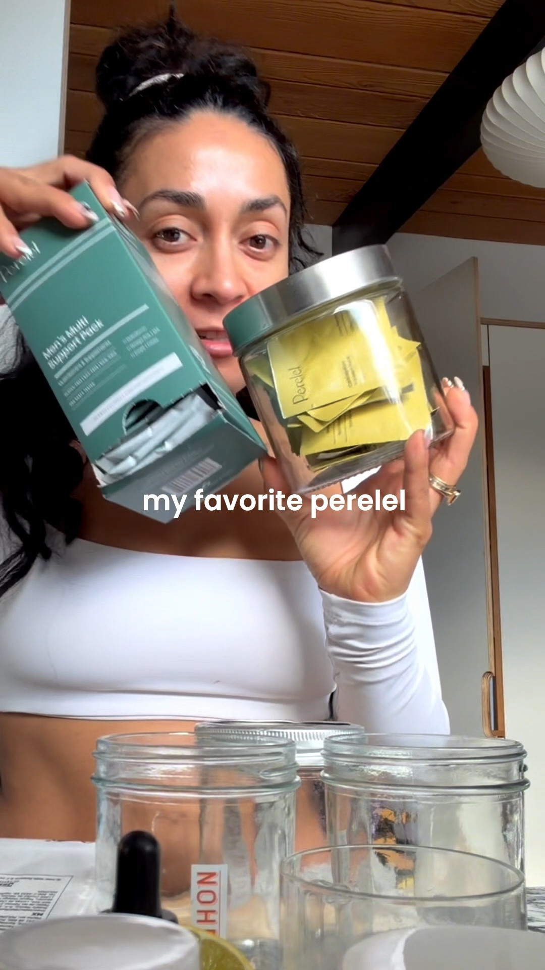 My Perelel favorites on rotation 🤍 From conception support (for both him + her), daily hydration, the yummiest vanilla protein, and sleep support I actually notice. Simple, intentional supplements that fit into real life.