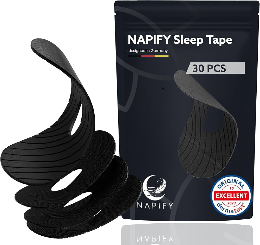 30 Napify Sleep Tape (Optimized Rest & Recovery) New Sleep Strips with Breathing Space to Stop Sn... | Amazon (US)