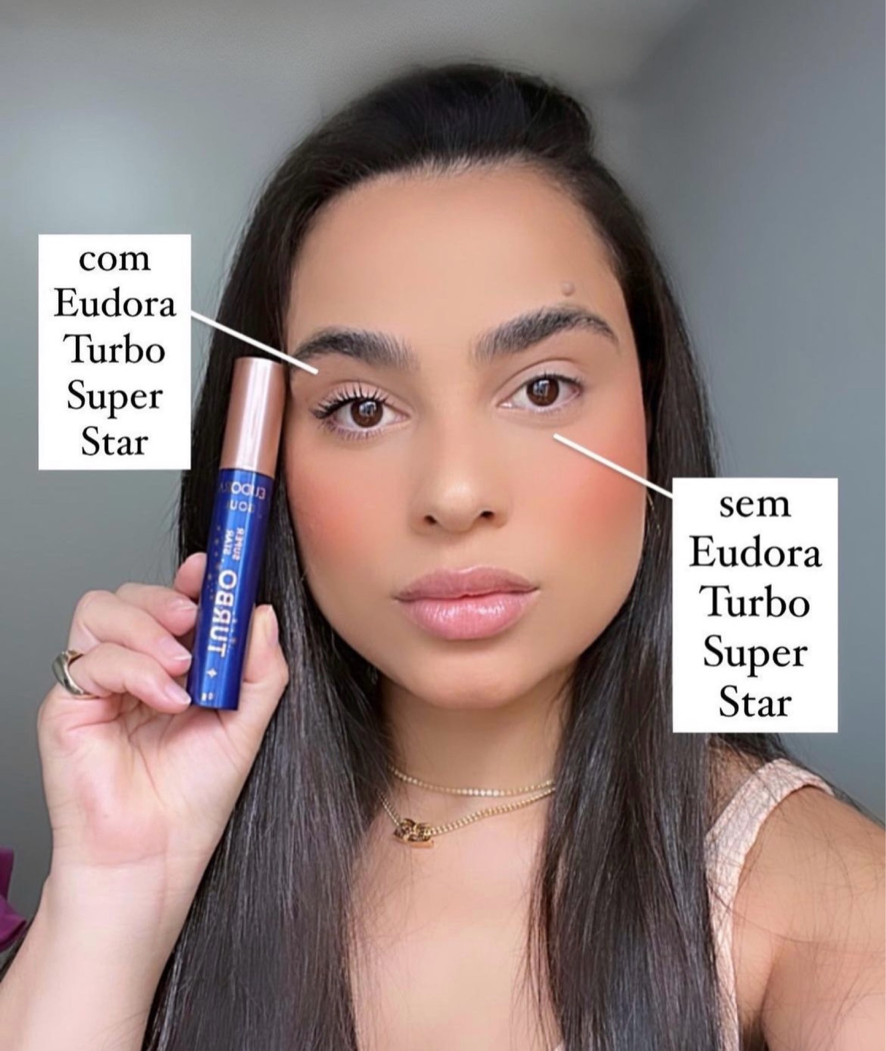 Uma das minhas máscaras de cílios favoritas é a Eudora Soul Turbo Super Star. 

É a máscara das estrelas que proporciona 3x mais alongamento e definição para os cilios, 5x mais curvatura e 10x mais volume, que dura 12h. E tudo isso unido a um booster de ativos que fortalecem e preparam os fios para que fiquem 24% mais fortes.


#LTKbrasil