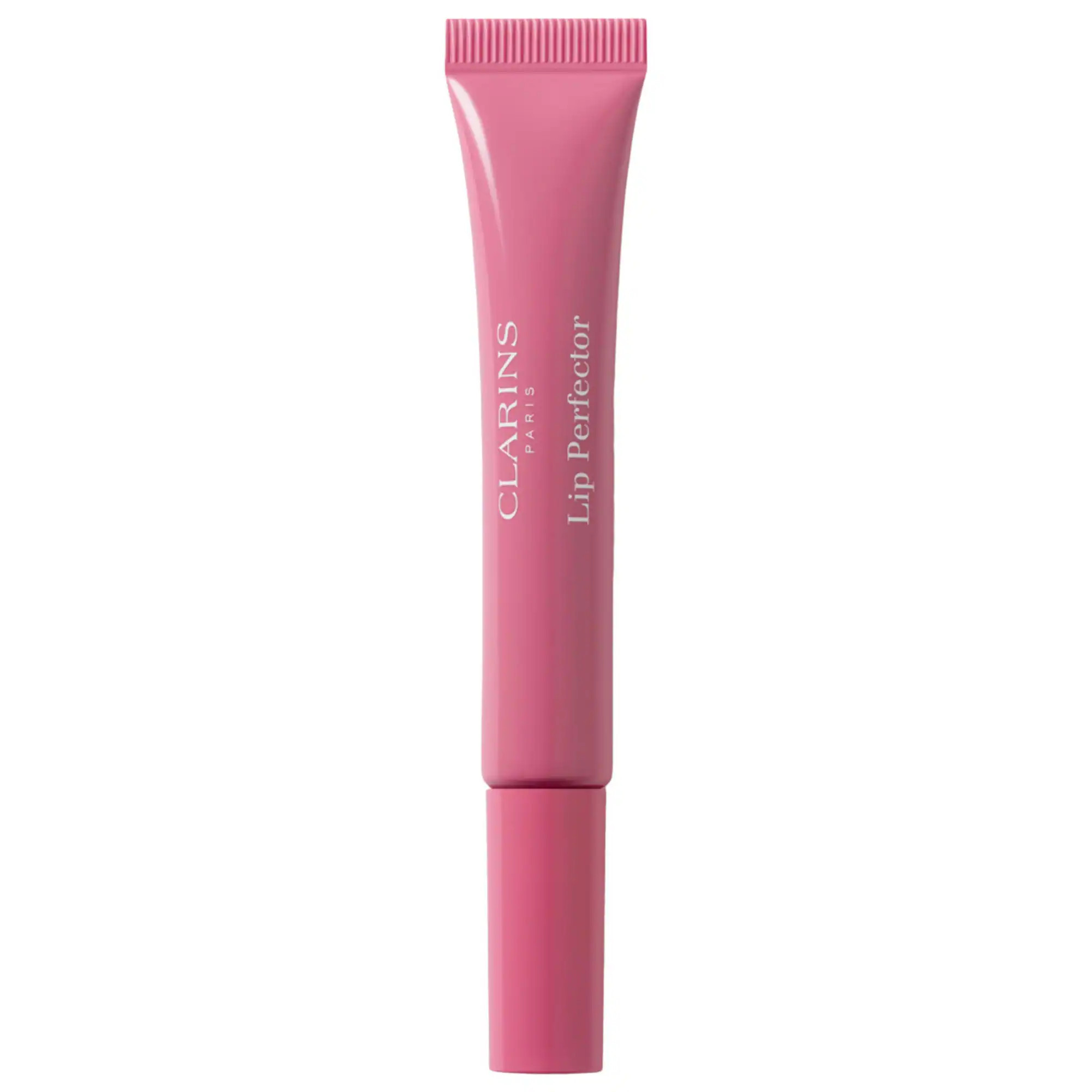 Clarins Lip Perfector Peptide-Plumping & Hydrating Lip Gloss 07 Toffee Pink Shimmer 0.35 oz/12 ml | Sephora (US)