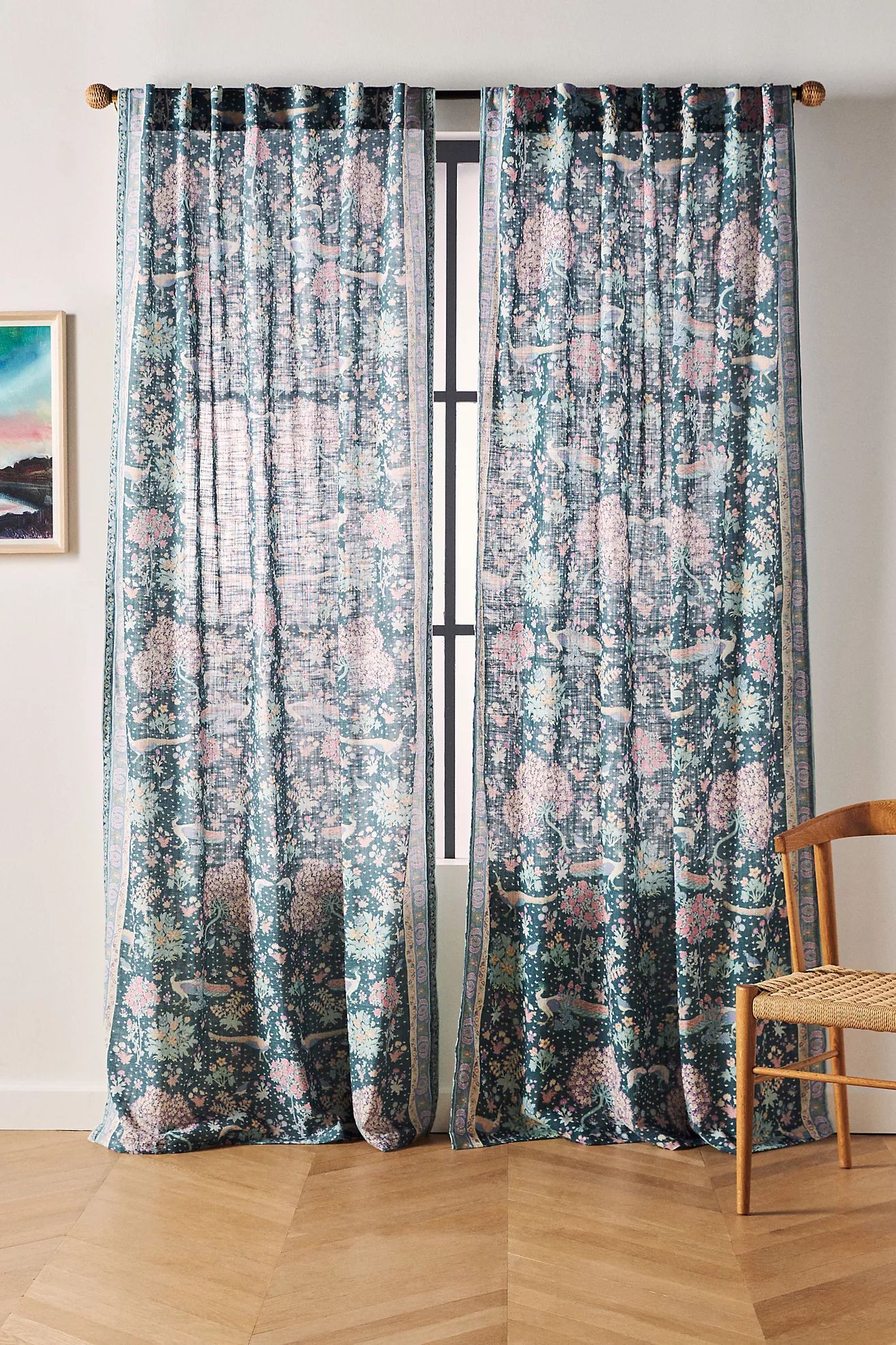 Darby Curtain | Anthropologie (US)