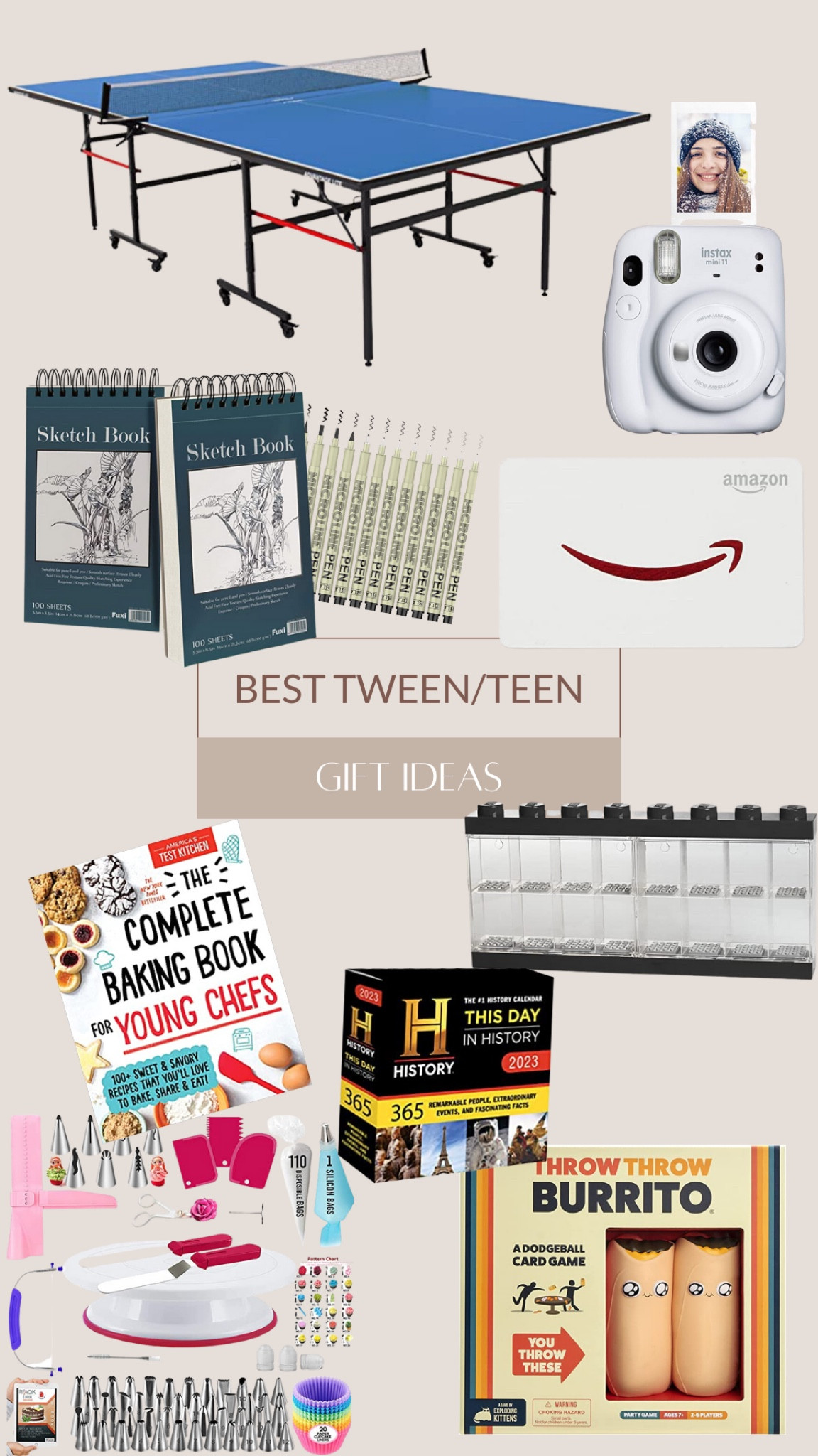 Teen gift guide/ tween gift guide. I love this baking set, sketch book and great pens for the artist and gaming fun!

#LTKGiftGuide #LTKfamily #LTKHoliday