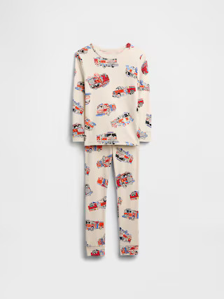 babyGap 100% Organic Cotton Fire Truck PJ Set | Gap Factory | Gap Factory