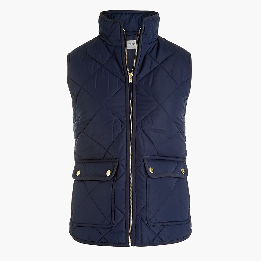 Puffer vest with snap pockets | J.Crew Factory
