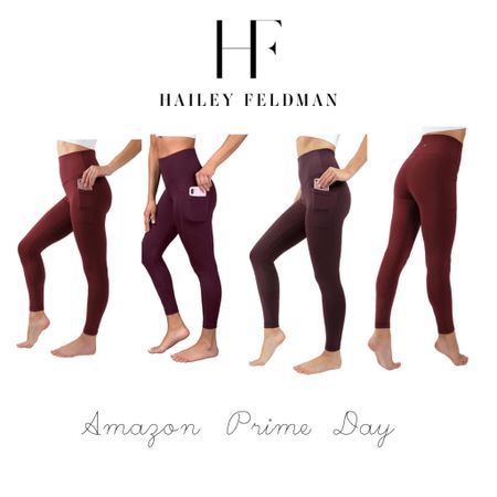 Amazon Prime Day Deals! Fitness clothing for fall. I love these red colors. 

90 Degree By Reflex Squat Proof Elastic Free Super High Waisted Tummy Control Ankle Leggings with Pockets on Sale!

#LTKFitness #LTKU #LTKxPrimeDay