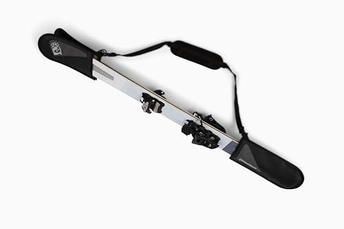 Pondoz Protective Ski Sleeves with Detachable Carry Strap, Ski Tip and Tail Guards for Transport,... | Amazon (US)